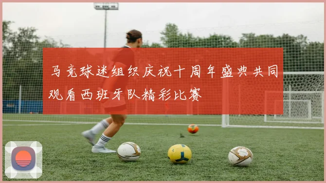 马竞球迷组织庆祝十周年盛典共同观看西班牙队精彩比赛
